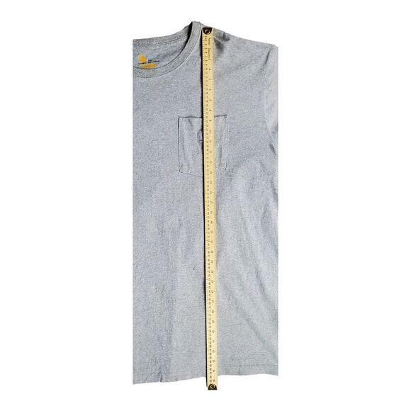 Carhartt Pocket Tee Original Fit 3XL Gray Short Sleeve Utility Outdoor FLAW - Picture 10 of 11